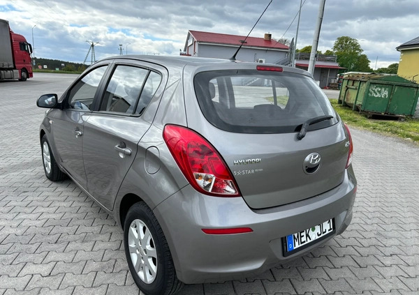 Hyundai i20 cena 22999 przebieg: 136000, rok produkcji 2012 z Świebodzin małe 154